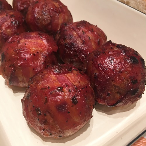 Greenway36: Moink Balls mit Mozzarellakern aus dem Slowcooker ~ Mini ...