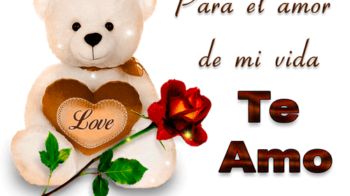 un peluche de amor