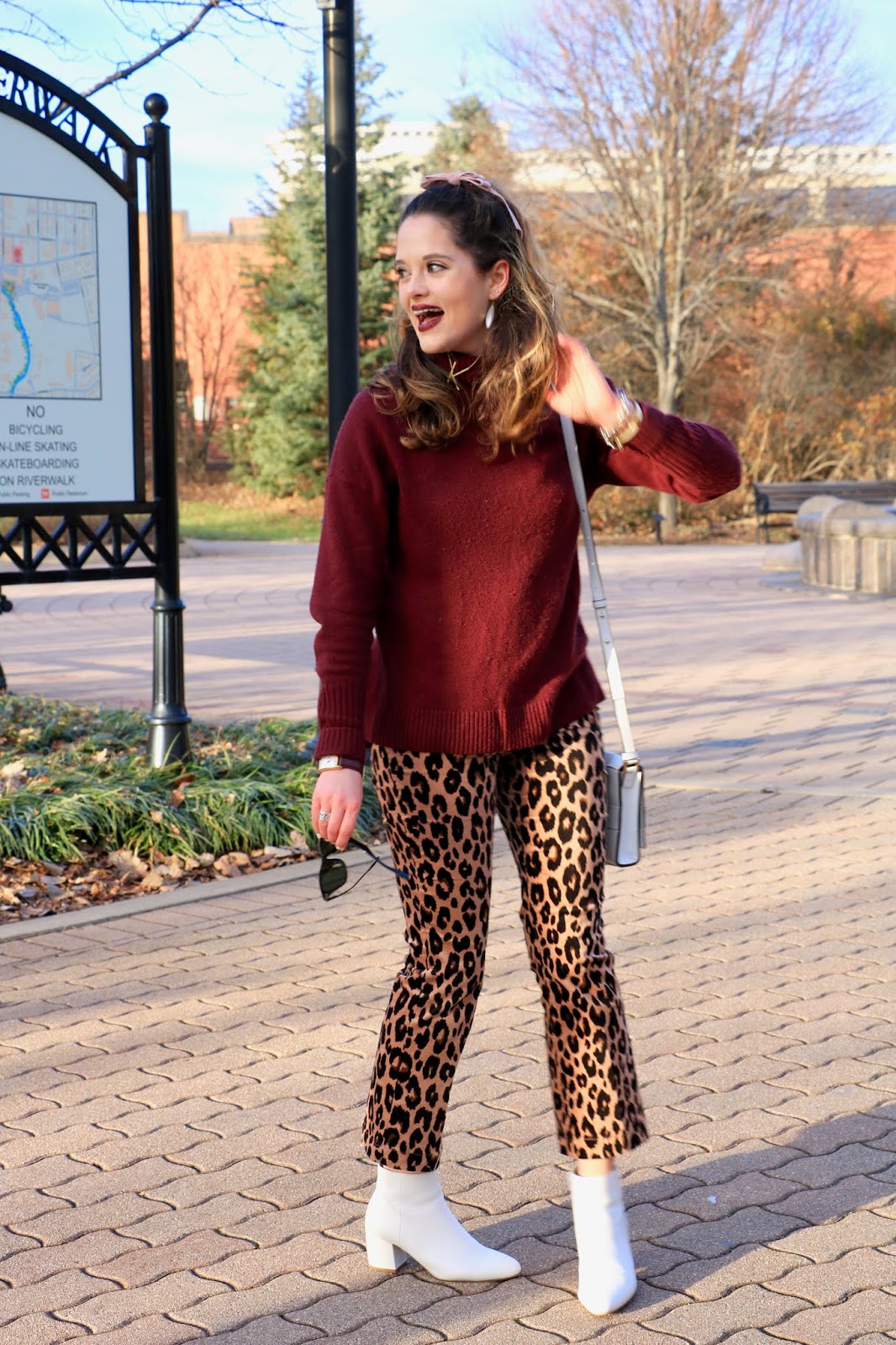 Nyc fashion blogger Kathleen Harper's casual Valentine's Day outfit