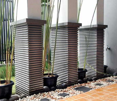 √ 45 Model Tiang Teras Rumah Minimalis Modern yang Mewah Terbaru Wajah merupakan salah satu komponen penting yang harus dirias supaya terlihat lebih canti √ 45 Model Tiang Teras Rumah Minimalis Modern yang Mewah Terbaru