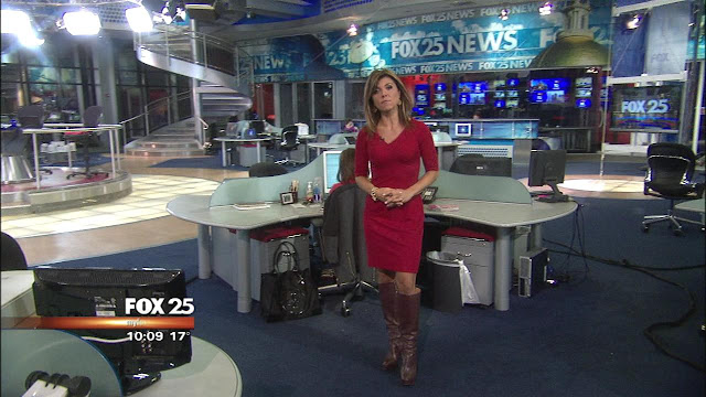 The Appreciation Of Newswomen Wearing Boots Blog Maria Stephanos Has Been Busy In Boots
