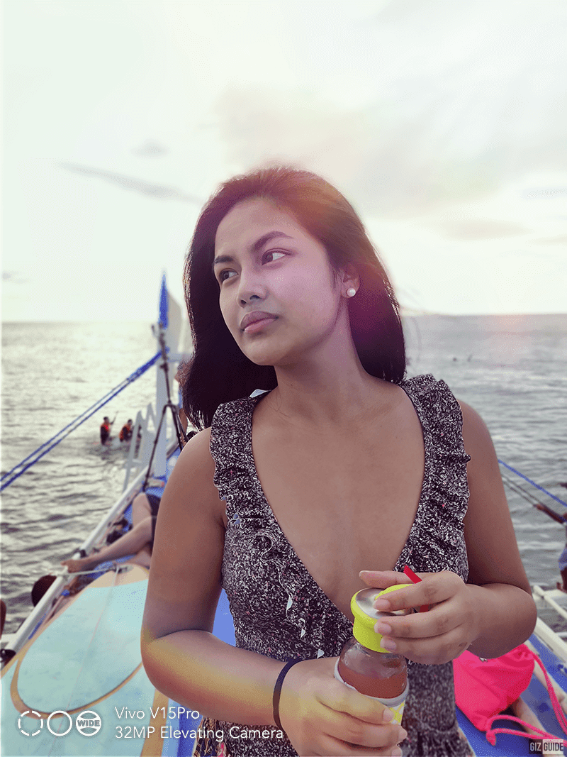 Portrait sample 5: Rainbow lighting effect Portrait sample 5: Rainbow lighting effect