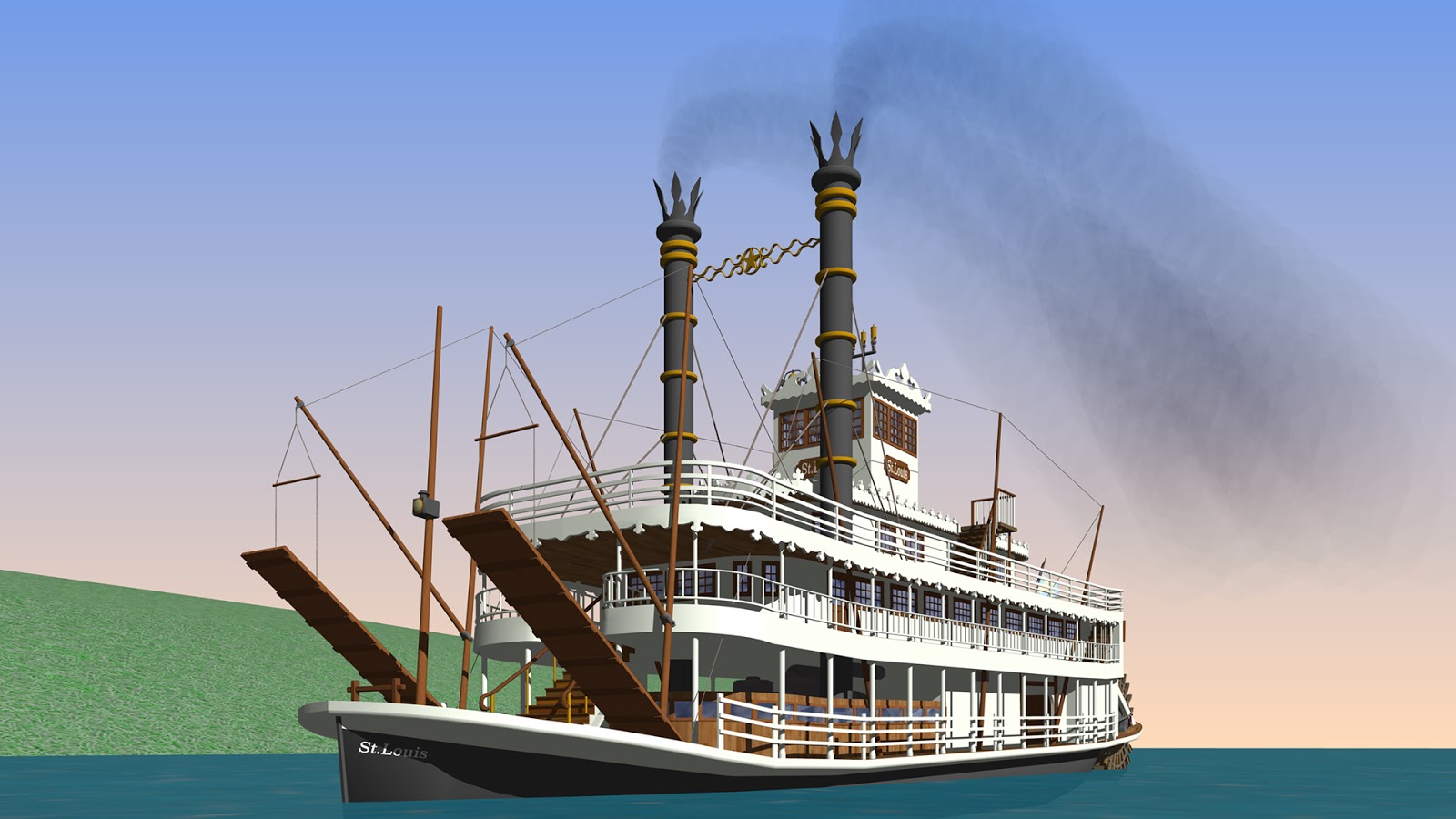 SketchUp 3D Challenge: Winner Announcement: Challenge #269: Steamboat