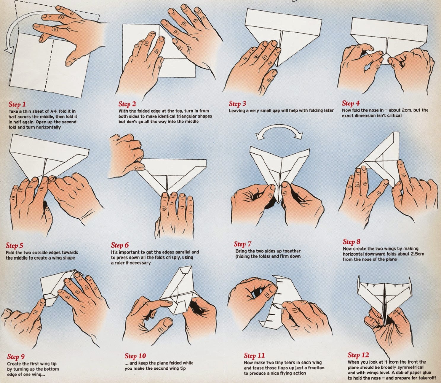 Lista 102+ Foto How To Make A Paper Airplane Alta Definición Completa ...