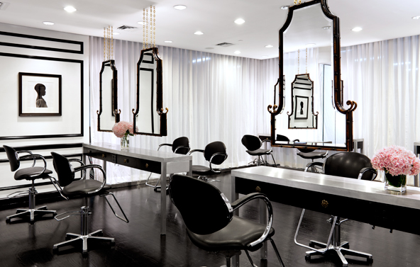 Interior Salon Designs 5 Black White Salon Design Ideas