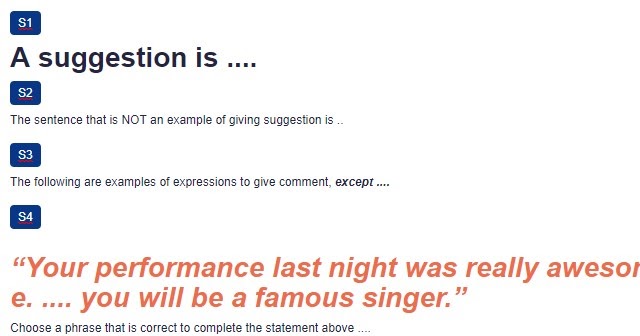 Contoh Soal Giving Suggestion Contoh Soal