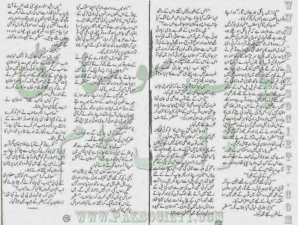 novel dasht e guman main free download