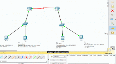 Enviar paquetes packet tracer