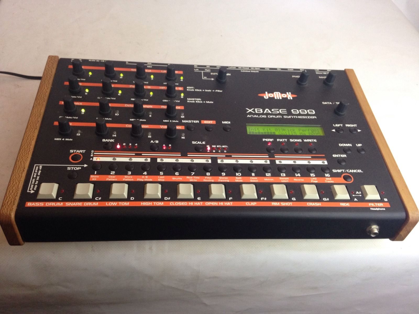MATRIXSYNTH Jomox XBase 999 Analog Drum Machine