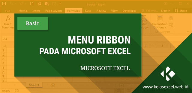 Menu Ribbon Pada Microsoft Excel Menu Ribbon Pada Microsoft Excel