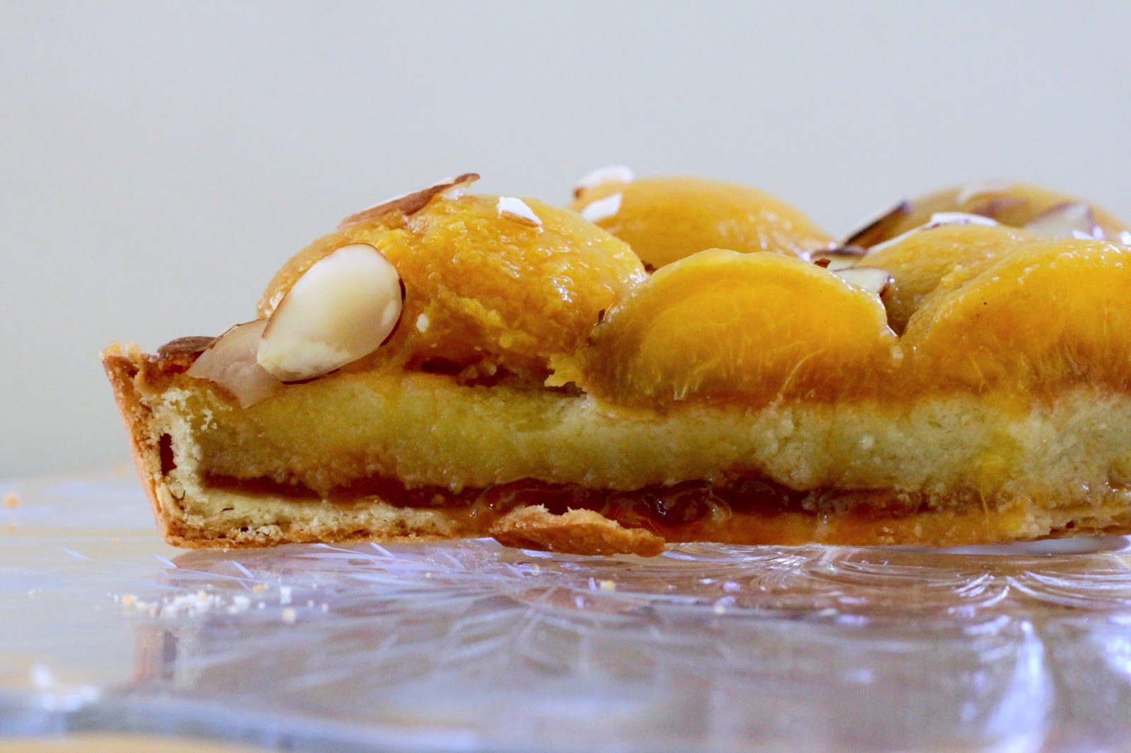 Peach Frangipane Tart - Reality Bakes