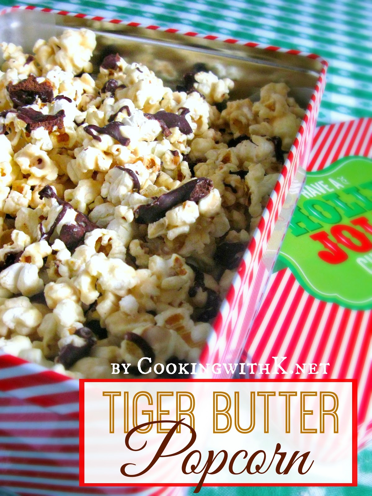 Jennifer's Tiger Butter Popcorn + Living Letters for Kids Book 1