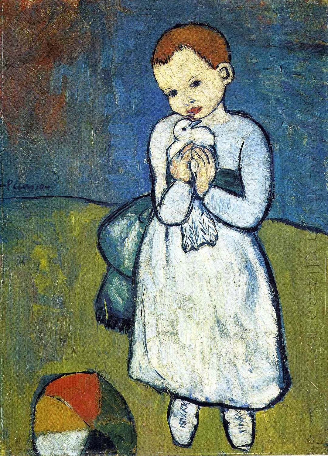 Пабло Пикассо Ребенок с голубем