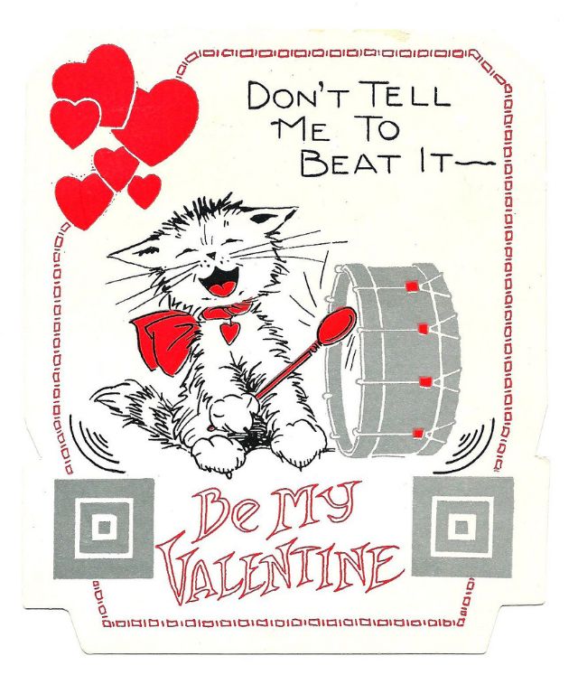 55 Humorous American Postcards of Animals For Valentine's Day From the ...