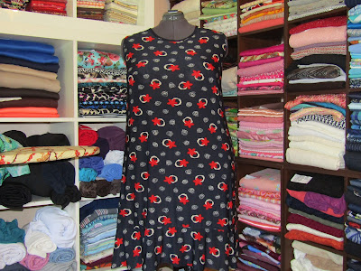 Memorial Day Tank Dress with Flounce www.sewplus.blogspot.com
