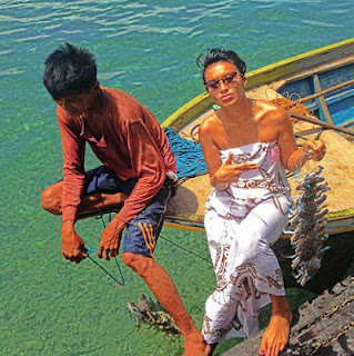 Gambar Nabila HUda Bercuti Di Pulau Mabul Sabah - Cerita 
