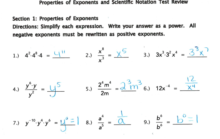 Printables Pre Algebra Review Worksheets math with ms eringis answer key pre algebra review sheet sheet