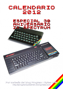 Calendario 2012 Program: Bytes: 48k