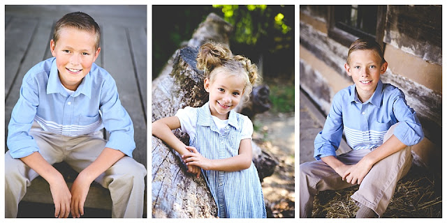 family photo session at Fowler Park