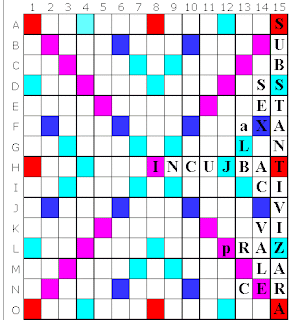 Scrabble Integral... parţial - Tabla Cupa U15