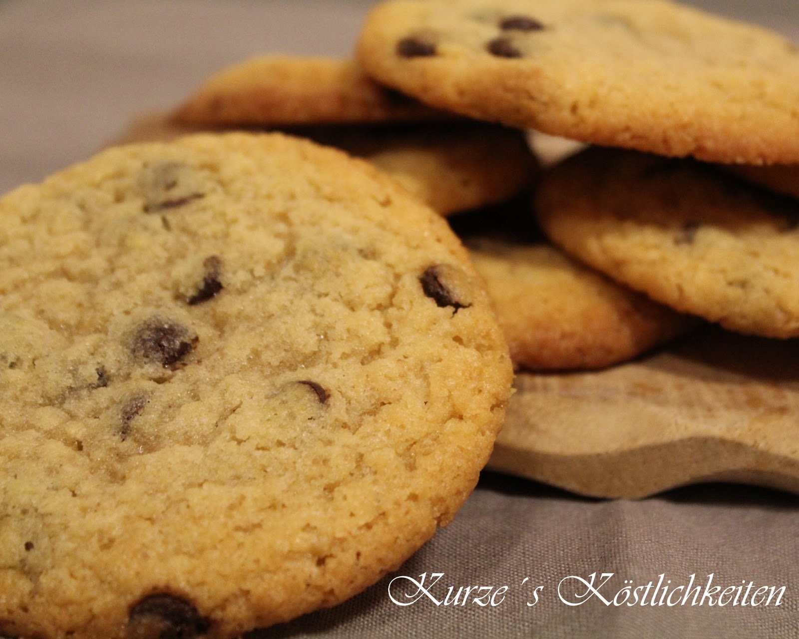Kurze´s Köstlichkeiten: Unglaublich leckere Chocolate Chip Cookies ...
