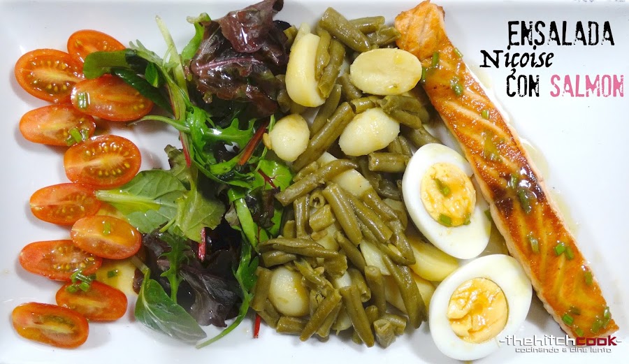 ENSALADA NICOISE DE SALMÓN