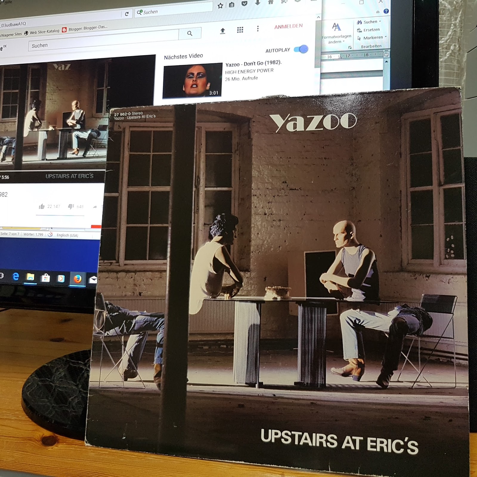 Upstairs at Erics - Yaz, Yazoo Songs, Reviews, Credits