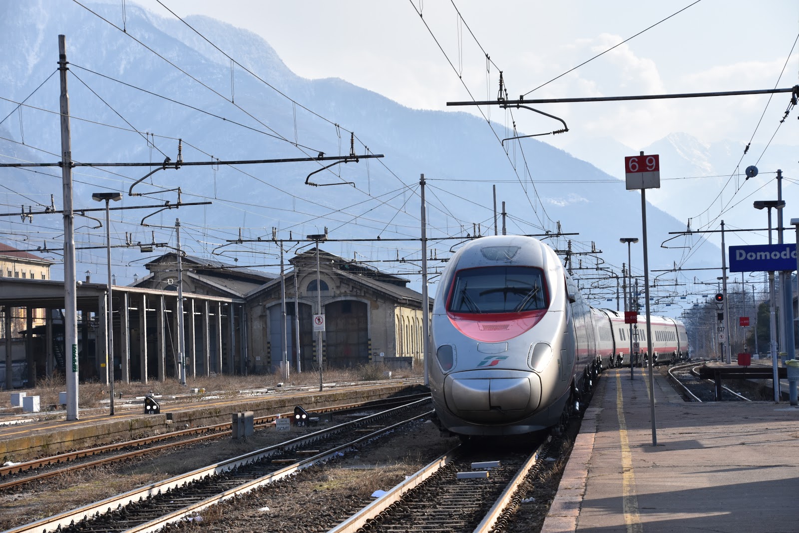 Trains and other things Milan, Domodossola, Brig