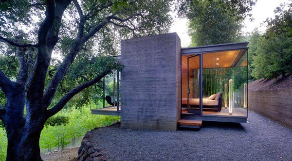 Facades of minimalist homes