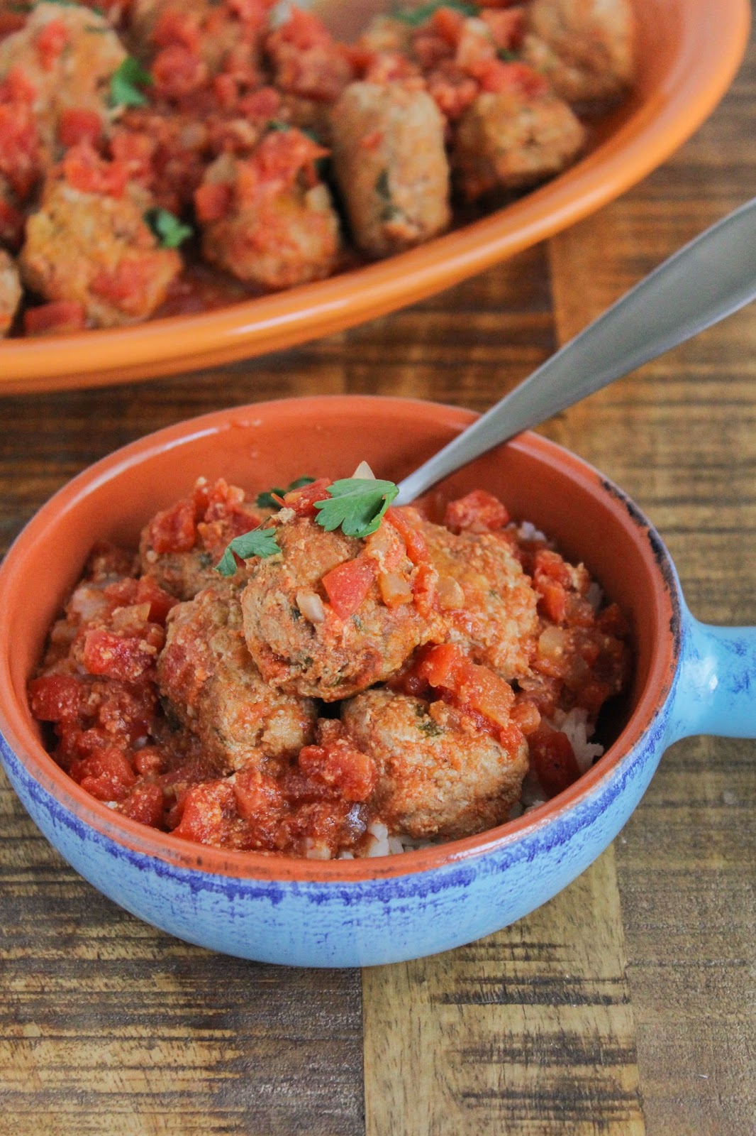 Slow Cooker Spanish Meatballs SundaySupper