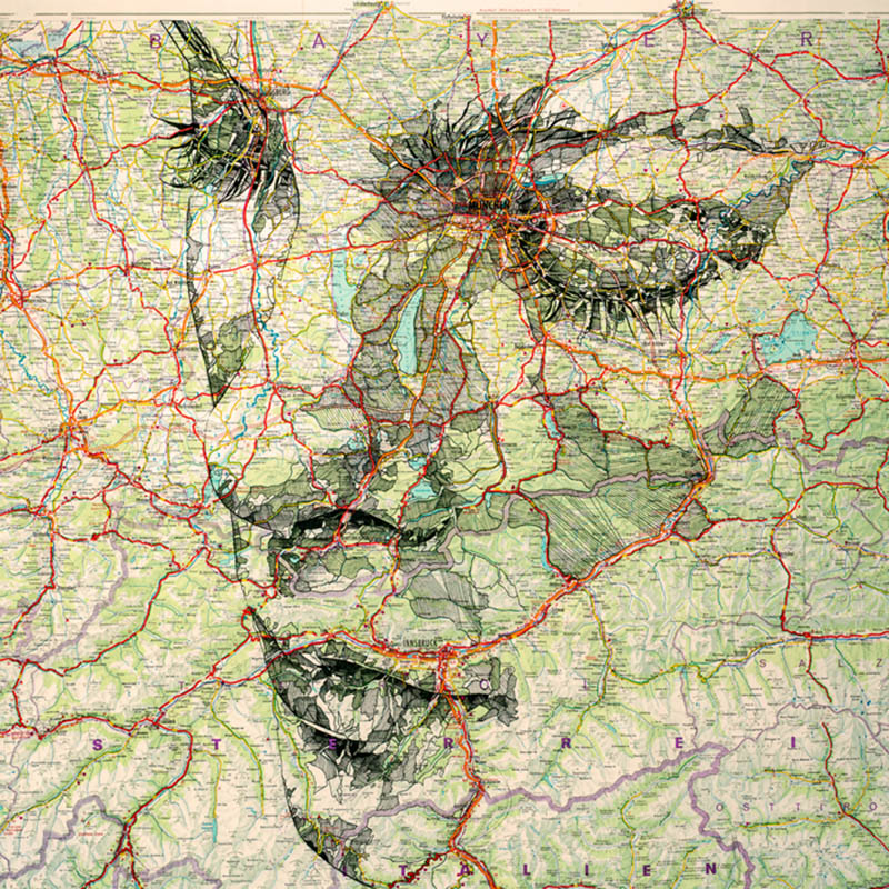 Ed Fairburn Map Portraits