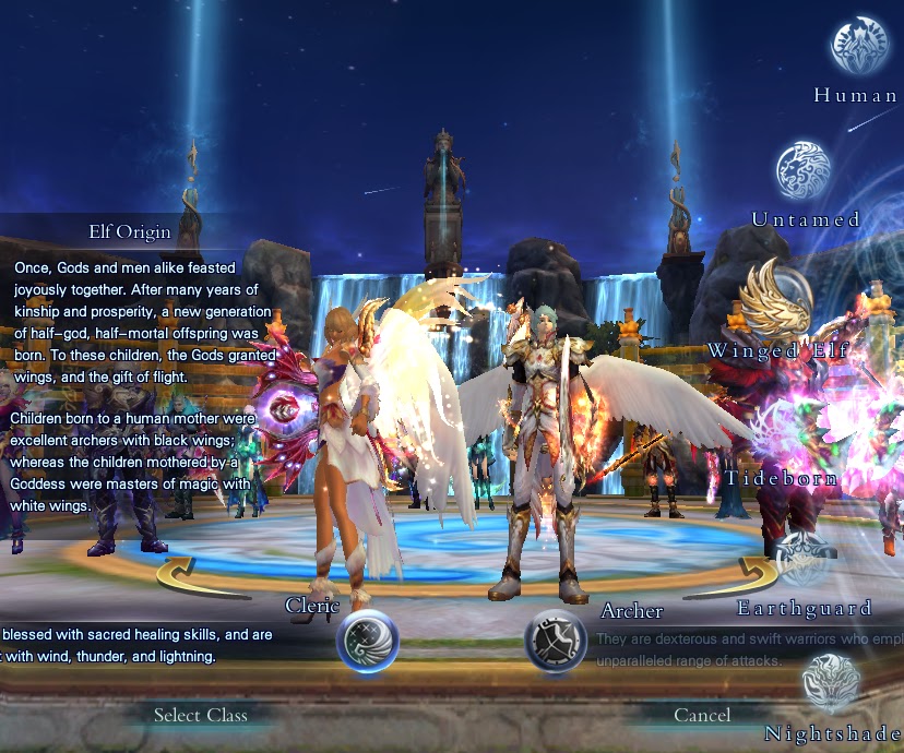 Perfect World Game Experiences Characters
