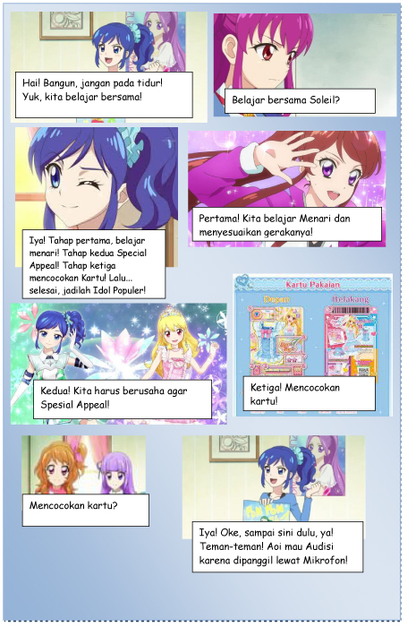 Tanda Tangan Komik Aikatsu