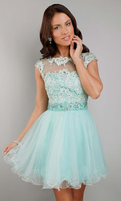 Vestidos de Graduación Color Menta 2017 Vestidos de Graduación Color Menta 2017