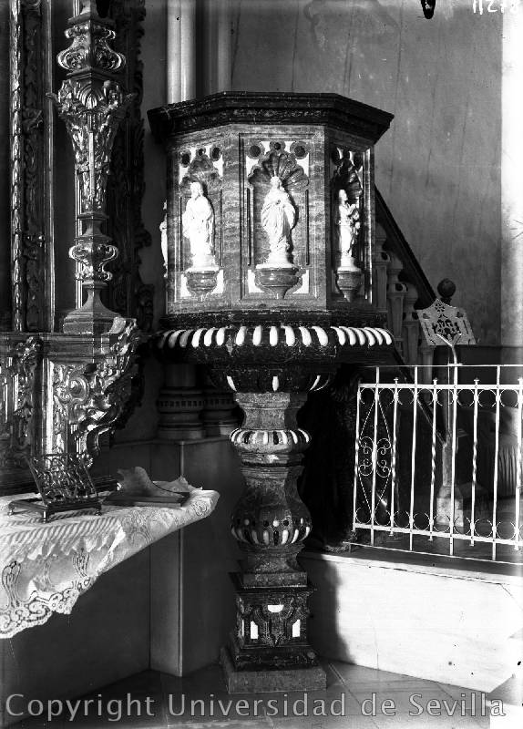 DEVOCIONES DE ESTEPA: EL PÚLPITO DE LA CONCEPCIÓN EN SANTA MARÍA