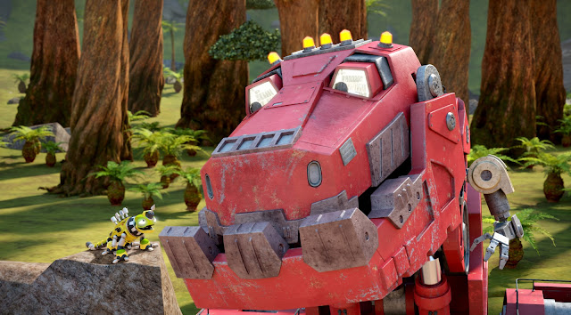 Half dinosaur! Half construction truck! Full-on fun! Watch giant Ty Rux, his little buddy Revvit and the crew come face-to-face with evil D-Structs.