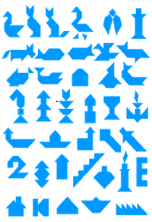 tangram Figuras com tangram