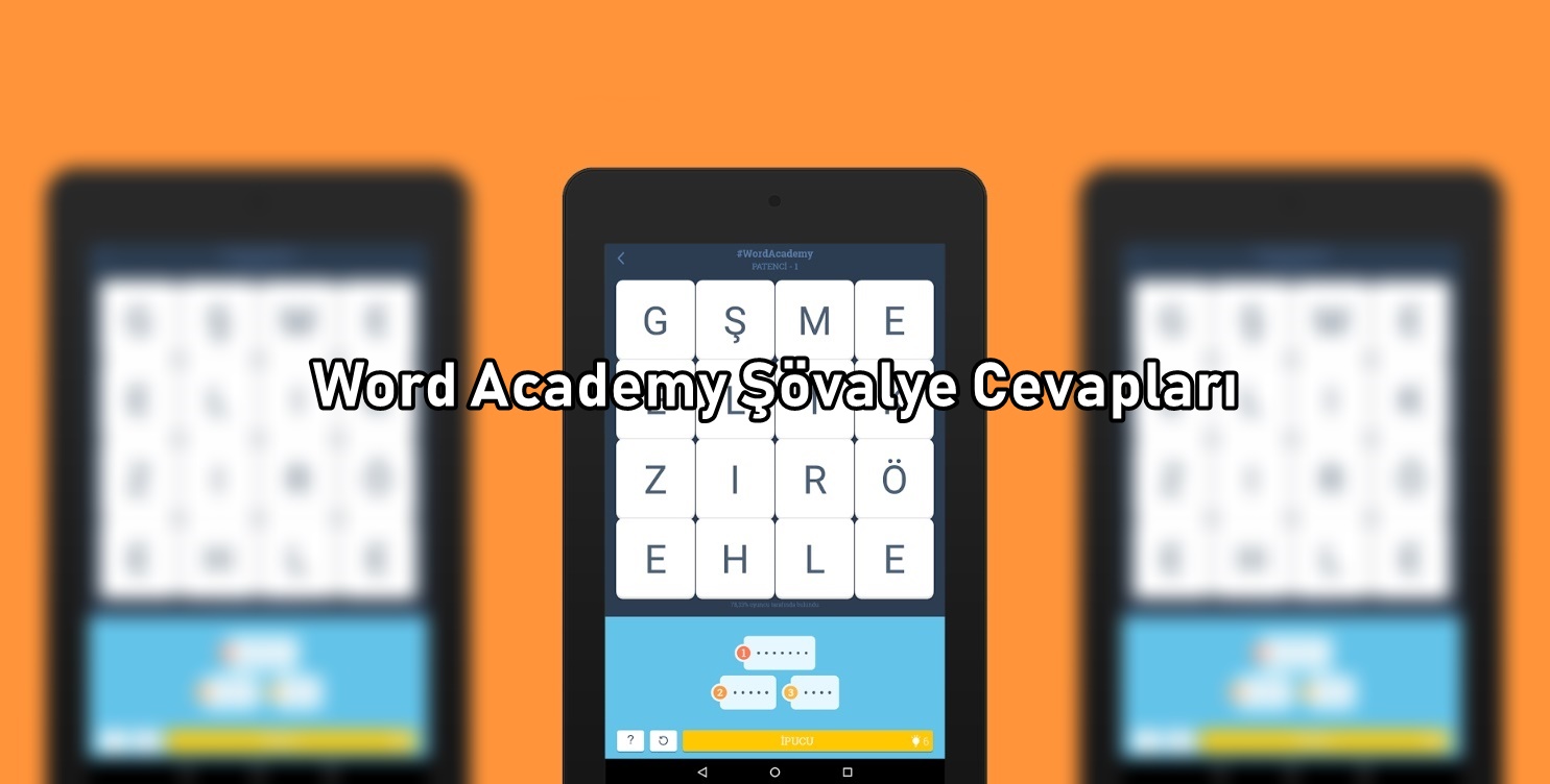 Word Academy Sovalye Cevaplar Word Academy Şövalye Cevaplari