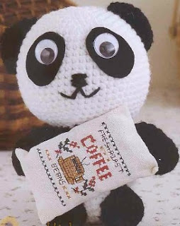 PATRON GRATIS OSO PANDA AMIGURUMI 