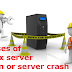 Causes of Linux server down or server crash