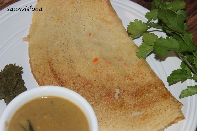 Saanvis food Quinoa Brown Rice Dosa