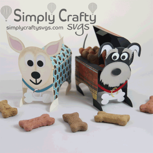 Crafting Quine Terrier Pin Cushion using Simply Crafty SVGs Dog Box Set