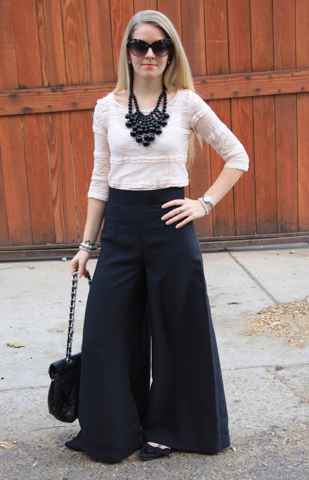 Citizen of the World: Wide Trousers and Lace!