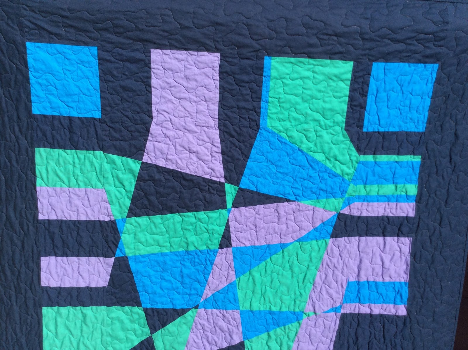 The Fleming's Nine Crazy Quilt