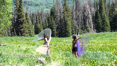 Dancing Women in the Forest - Rainbow Gathering 2014 Utah
