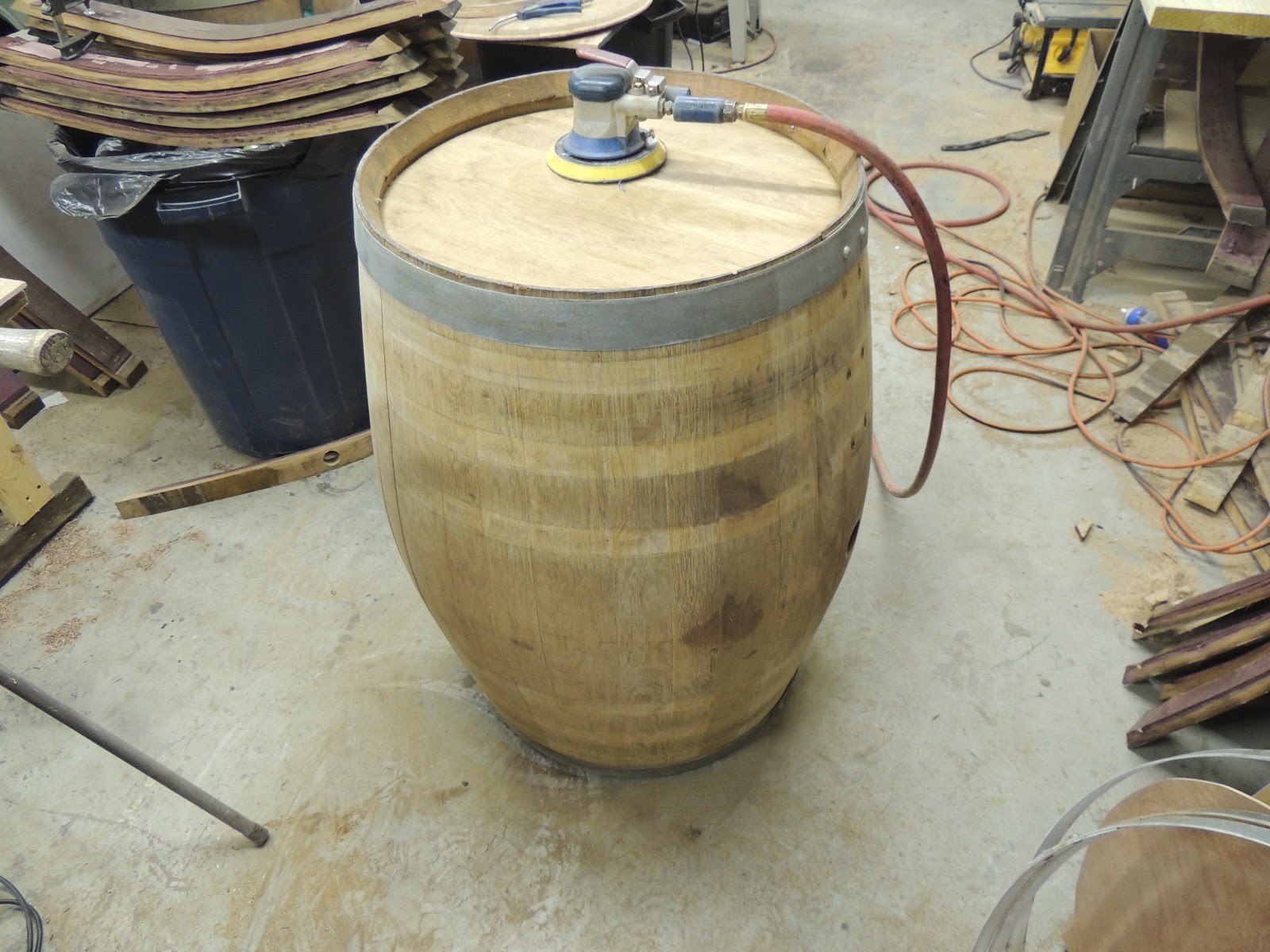 Cork To Barrel The Making of a Wine Barrel Cooler