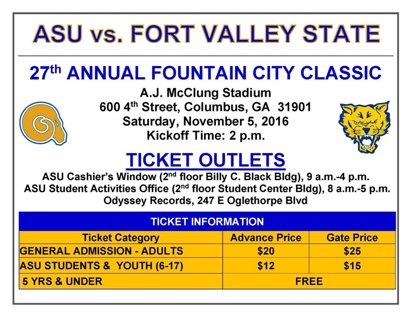 MEAC/SWAC SPORTS MAIN STREET™ 27th annual Fountain City Classic