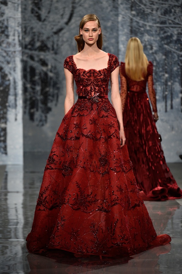 ZIAD NAKAD - Paris Fashion Week Fall-Winter 2017-2018 “THE SNOW CRYSTAL FOREST” during Paris Haute Couture Fashion Week