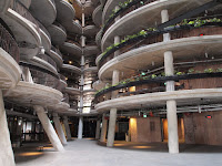Dim sum basket building atrium - Nanyang Technological University