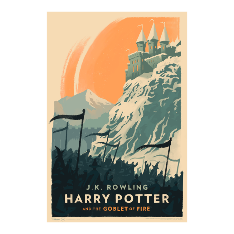 Harry Potter, Olly Moss, poster, art, арт, постер, Гарри Поттер, Олли Мосс